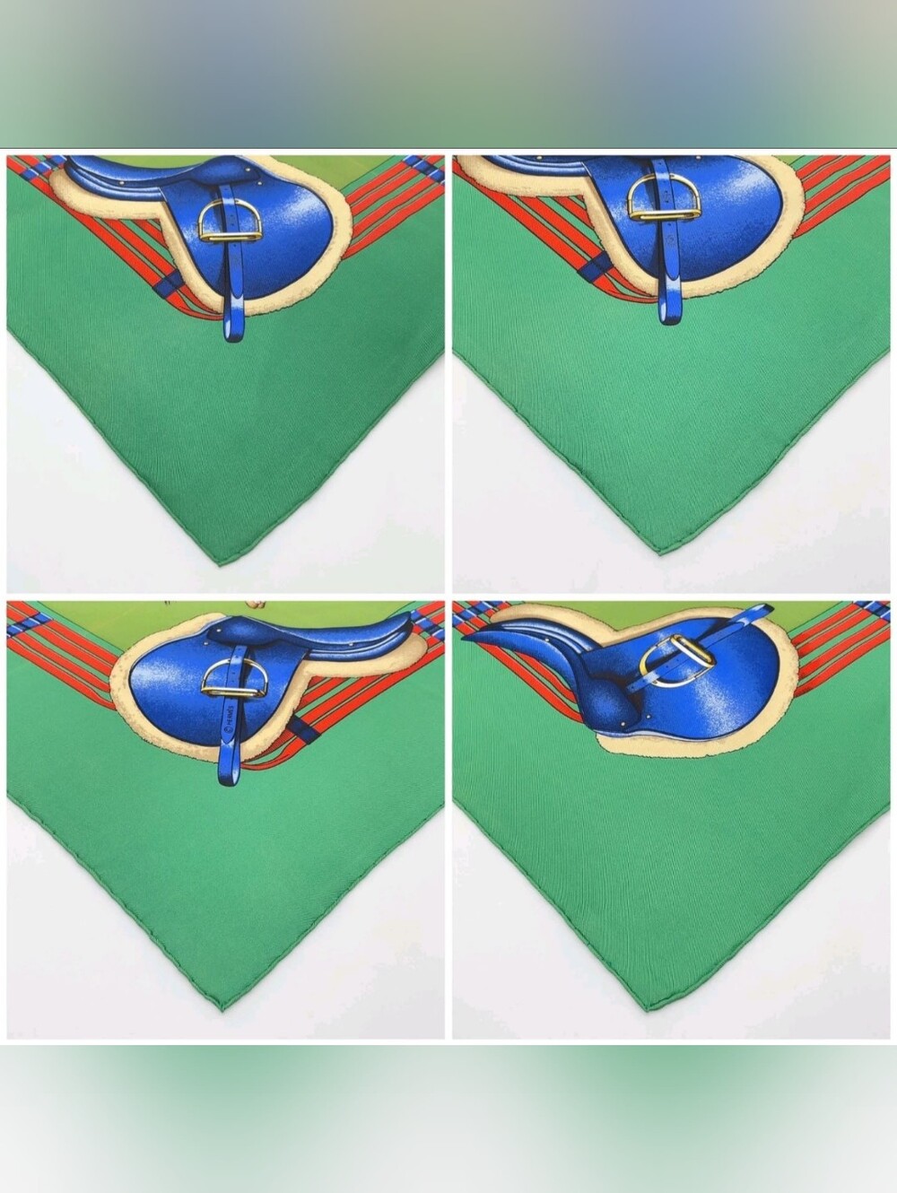 Hermès Jumping Carré 90 Silk Scarf Horse Equestrian - Picture 9 of 14